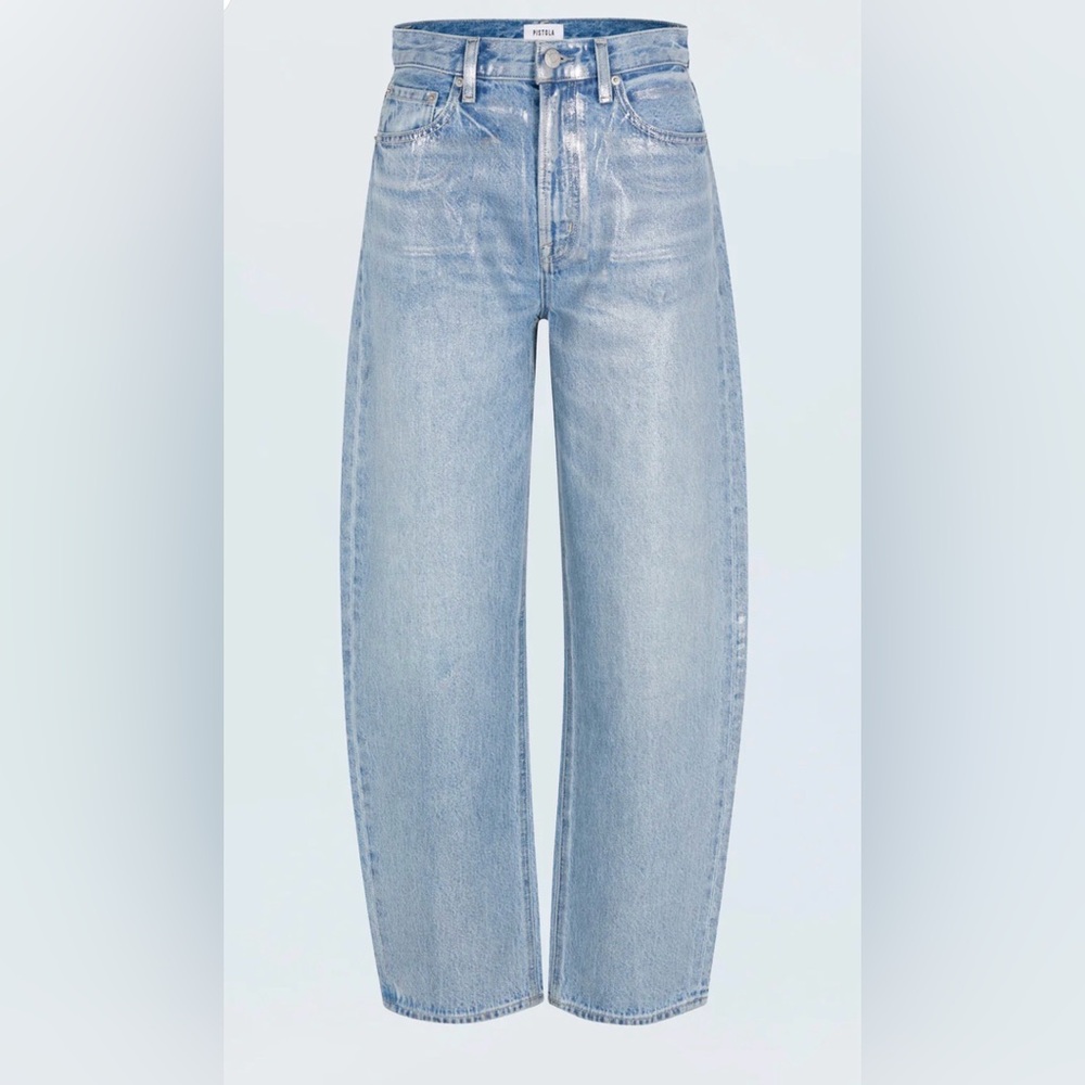 WES HIGH RISE BARREL JEAN - SPELLBOUND